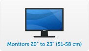 Monitors 20''-23'' (51-58 cm)